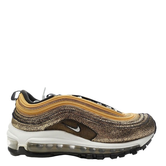 Nike Air Max 97 Twine White Golden Gals Sneakers DO5881-700 Womens Size 7